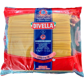 Divella Linguine 5kg | Italiensk Pasta af Durumhvede | TheFlavourShop