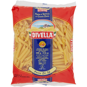 Divella Penne Ziti Rigate 5kg | Italiensk Penne Pasta | TheFlavourShop