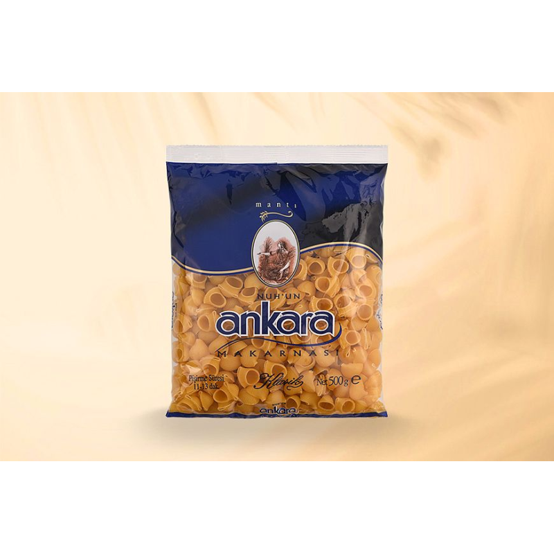 Ankara Pasta -MANTI ( Pipe Rigate ) - 500g