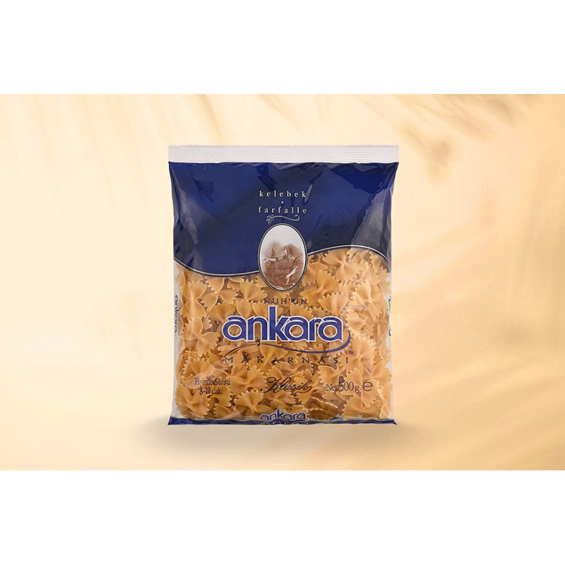 Ankara Pasta - SLJFER KELEBEK (Farfalle) - 500g