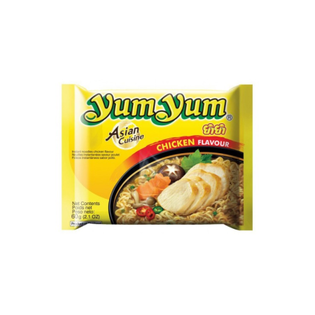Yum Yum Instant Nudler Kylling 60g | Chicken Noodles | TheFlavourShop