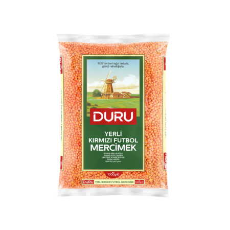 Duru Runde Røde Linser 1kg | TheFlavourShop