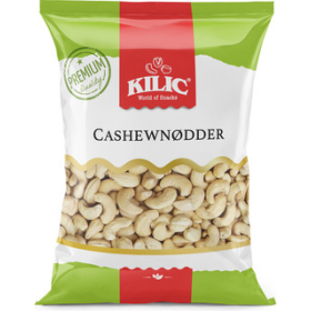 Kilic Cashewnødder Naturel 800g | Cashew
