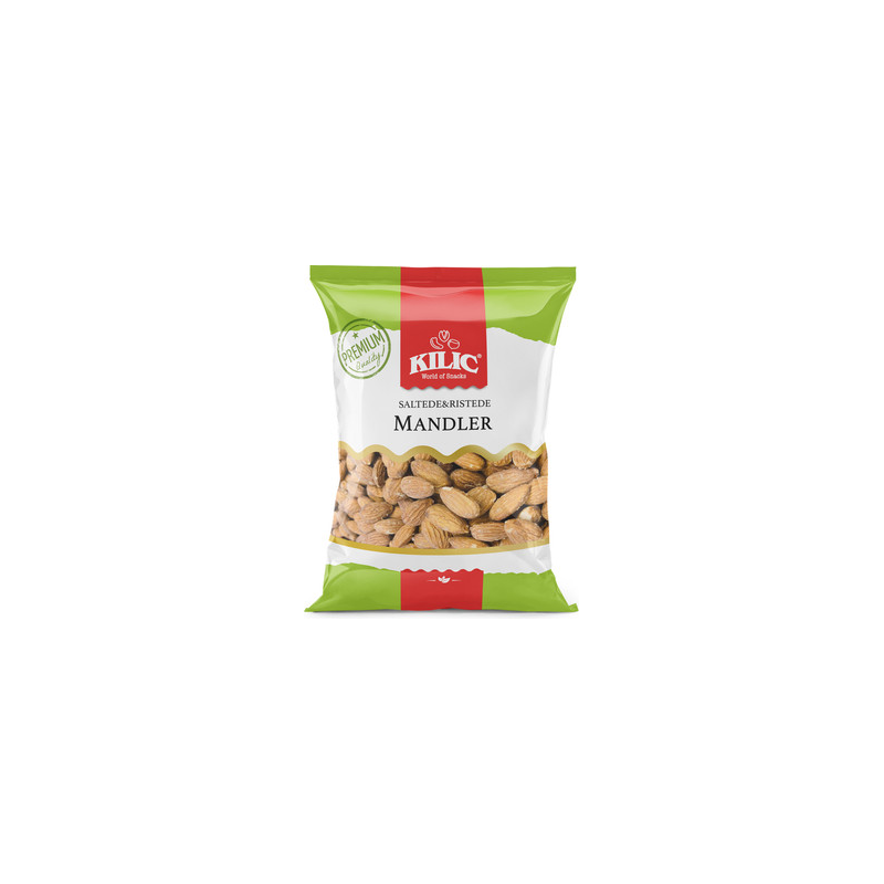 Kilic - Mandler (Saltede og Ristede) -800g