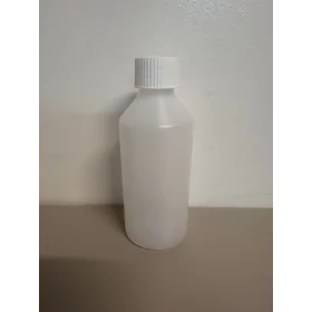 HDPE plastisk flaske 250ML Natural