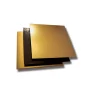 Mallardferriere - Kagepap GULD firkant 16x16 CM 1 stk