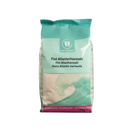 Urtekram - Fint Atlanterhavsalt -Uraffineret- 1kg