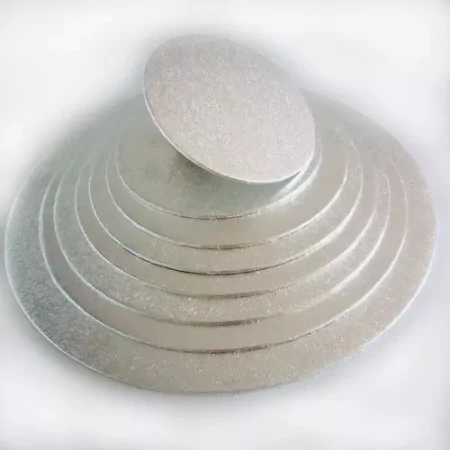 FunCakes Kagepap Rund Sølv Ø25 cm 3 mm