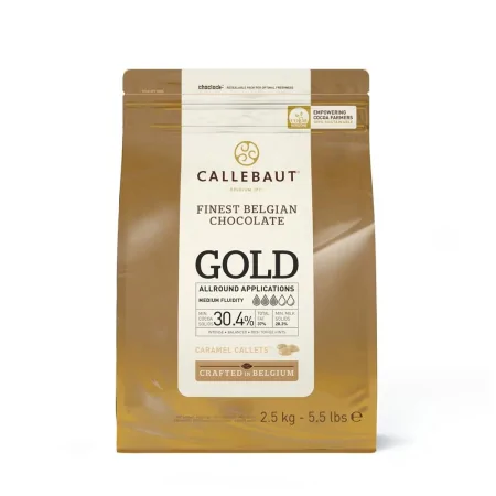 Karamel chokolade (Gold) – Intens smag & gylden farve | TheFlavourShop.dk