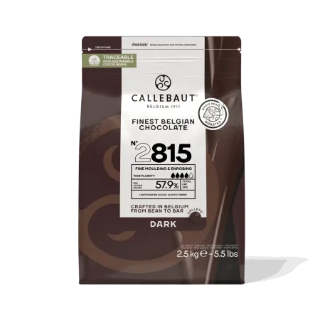 Mørk chokolade 57% – Balanceret kakaosmag | TheFlavourShop.dk